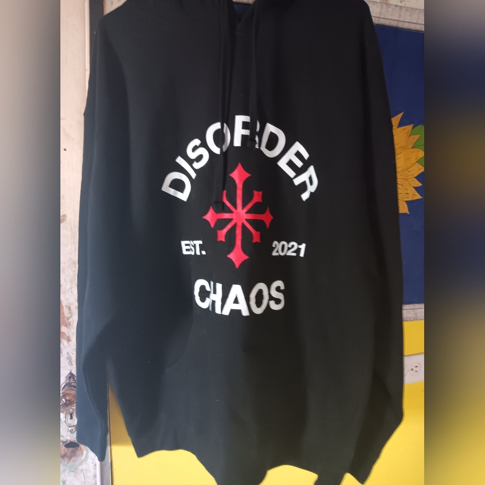 Disorder Chaos NWOT Hoodie Unisex. XXL